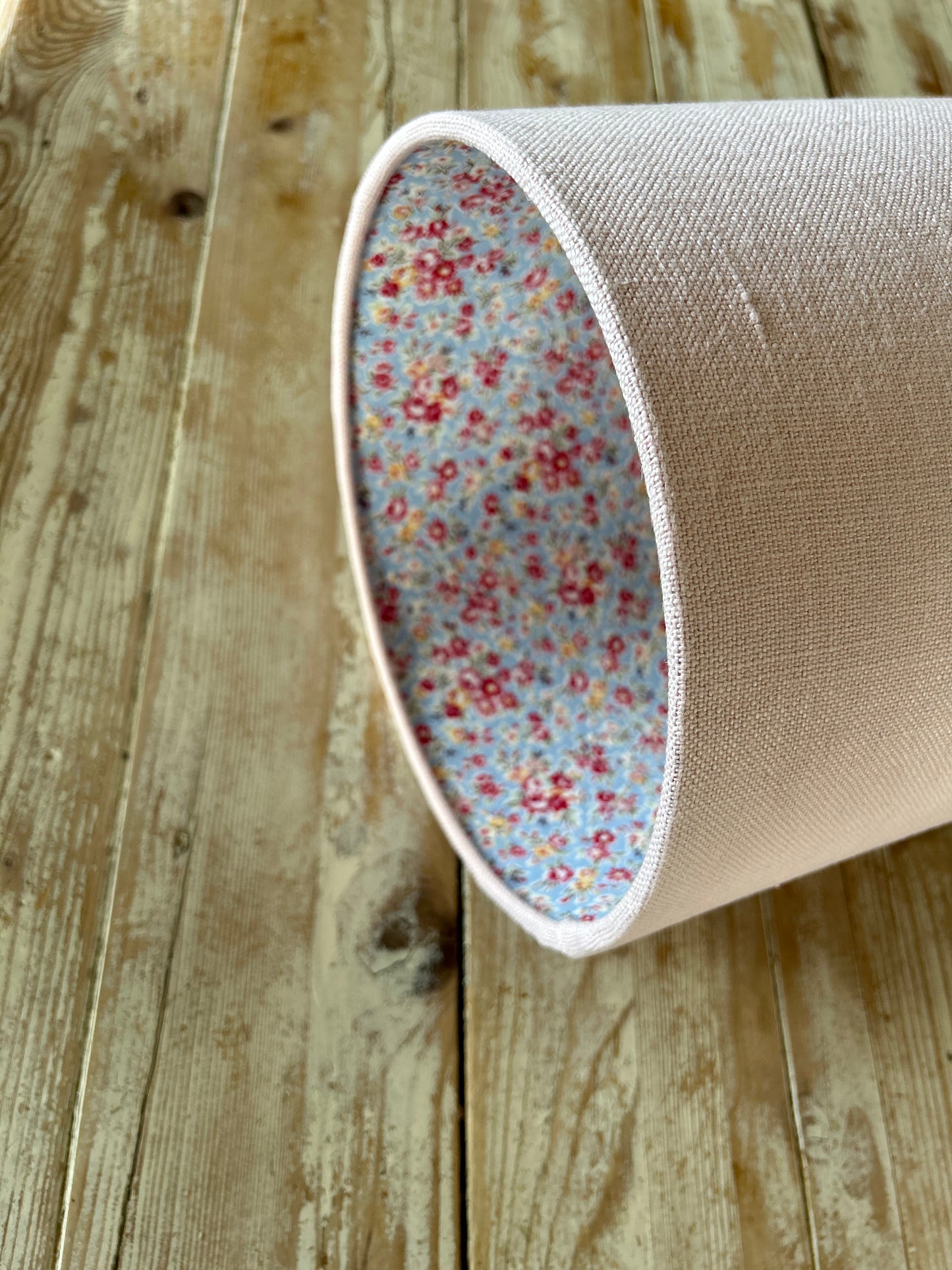 “Penelope” Liberty Lined 25cm Drum Lampshade