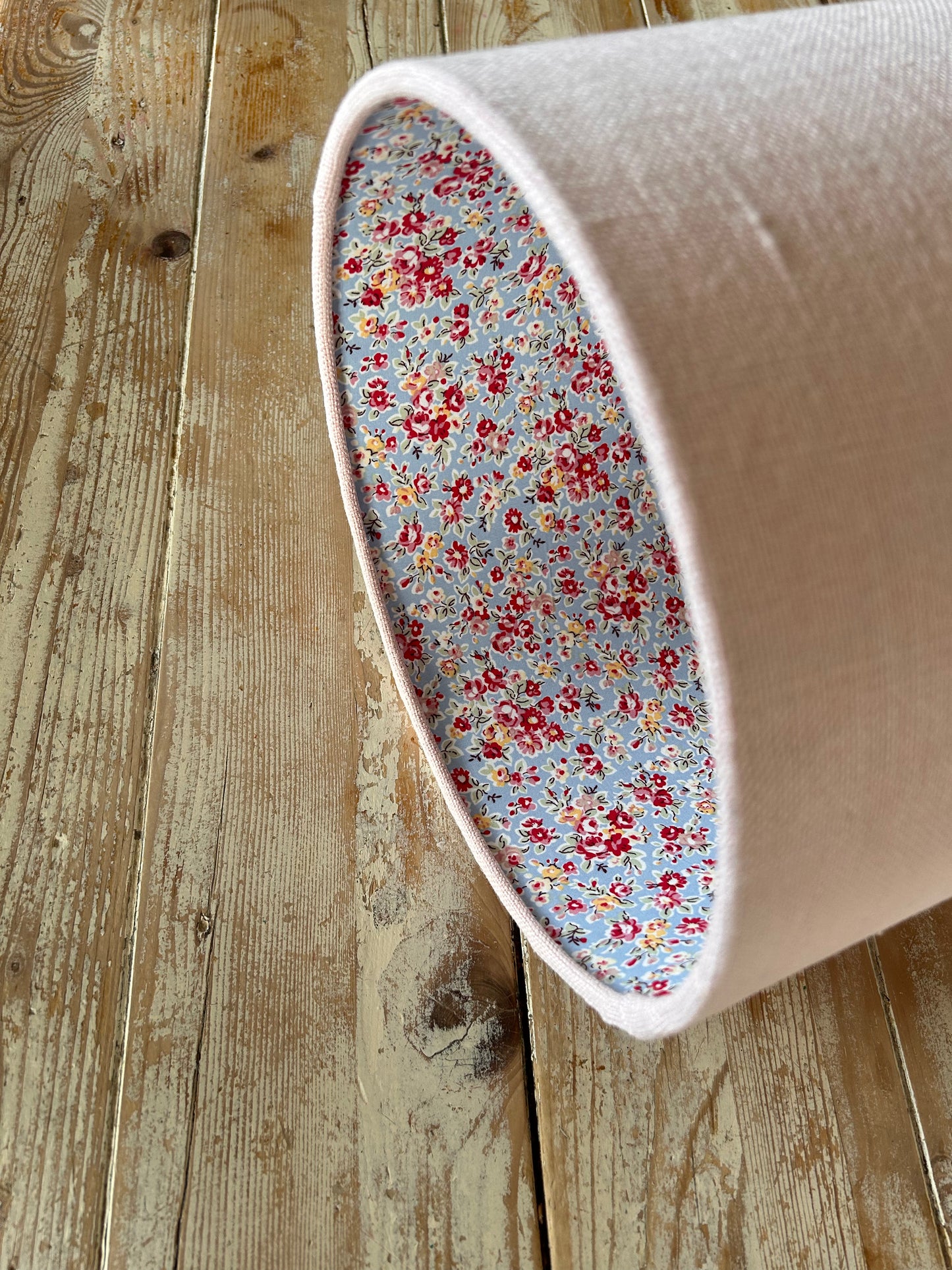“Penelope” Liberty Lined 25cm Drum Lampshade