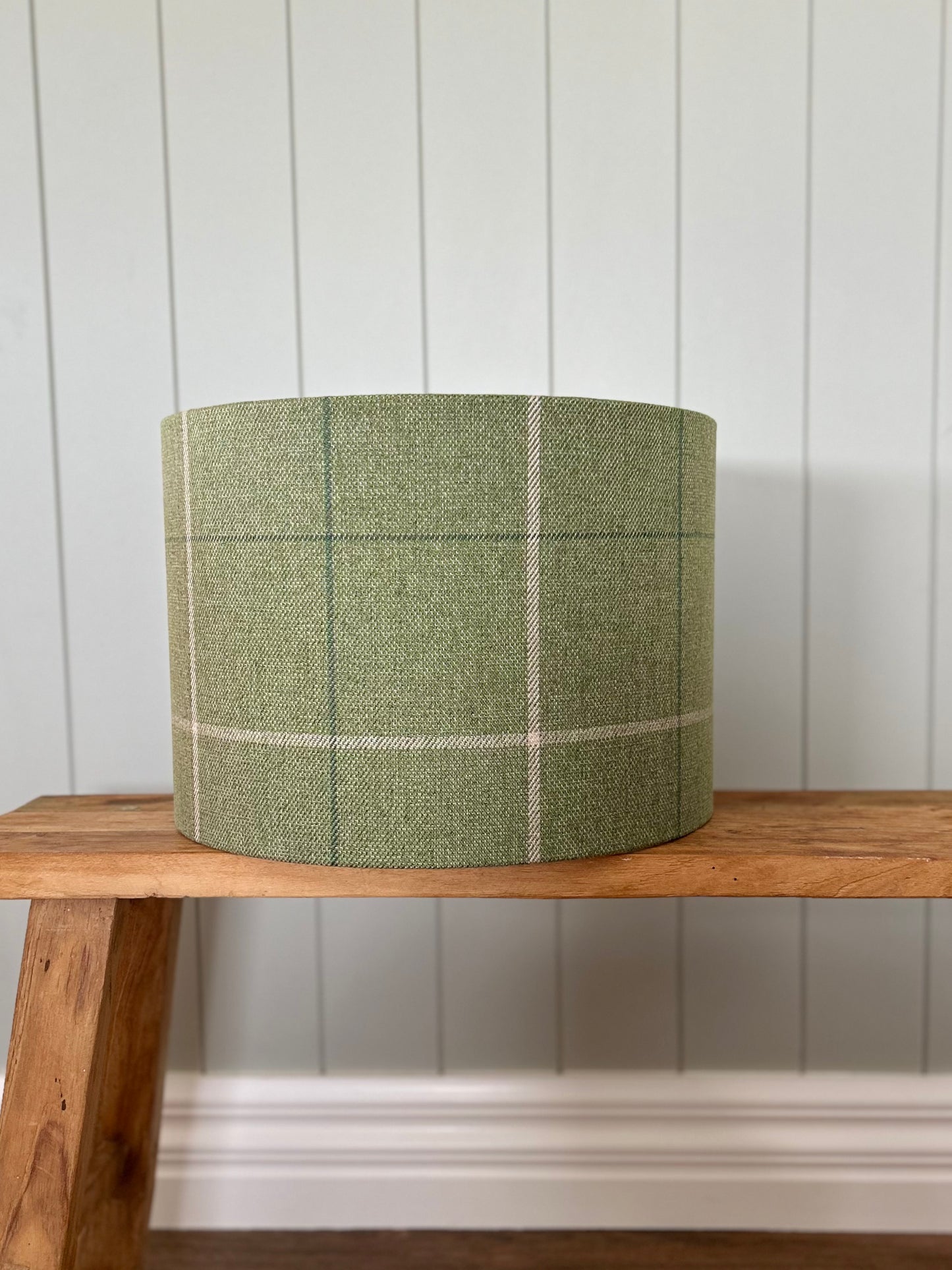 George Green Check Lampshade