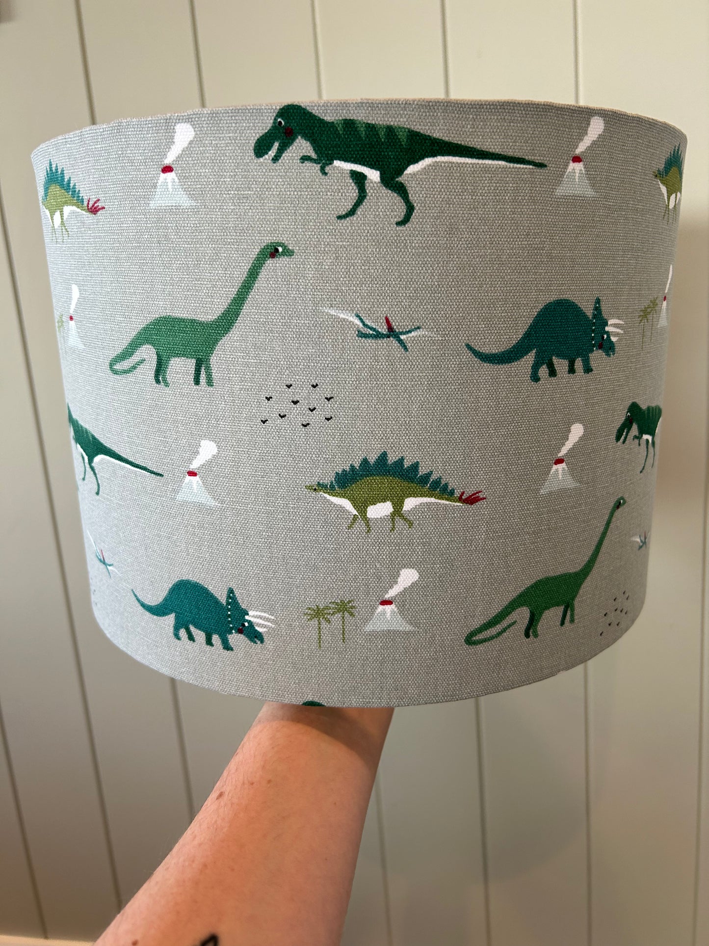 Dinosaurs Drum Lampshade