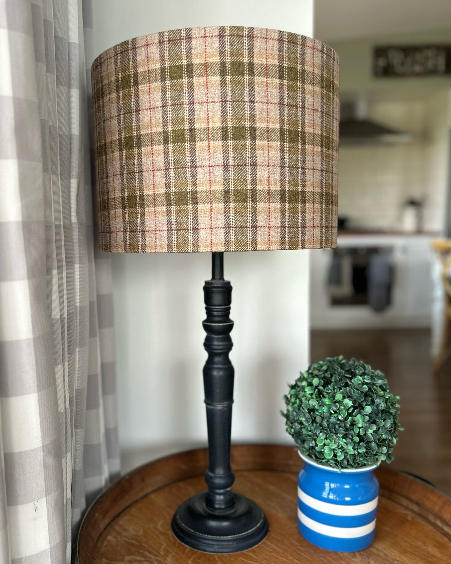 Arrochar Moss 35cm Drum Lampshade