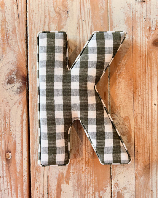 Burrow Letters Individual Fabric Letters – Little Burrow Creative